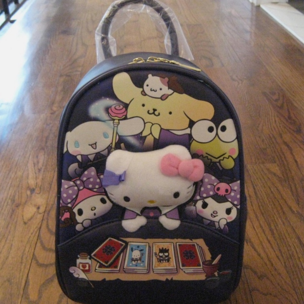 Hello Kitty And Friends Magic Card Mini Backpack New With Tags! Kuromi